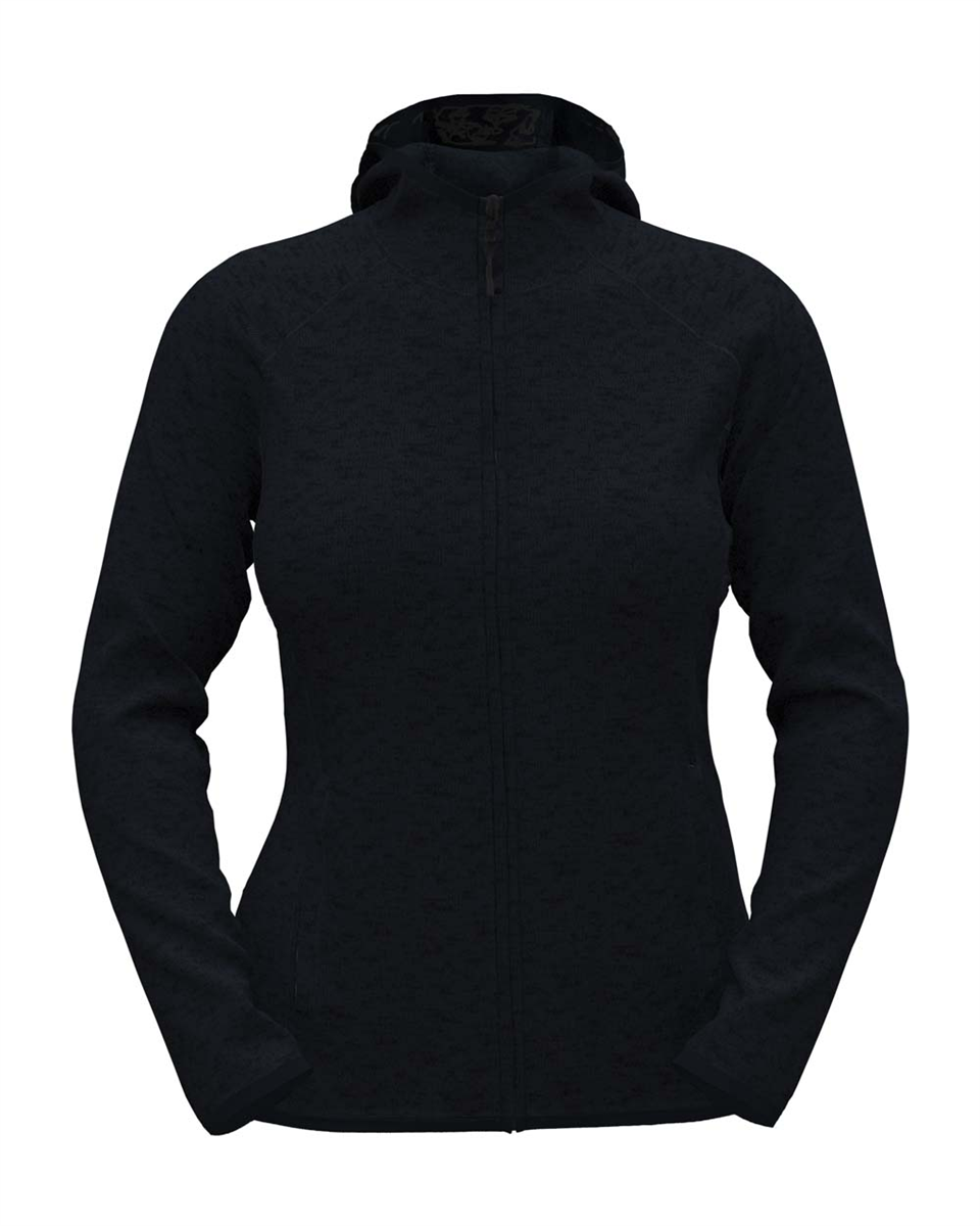 Lux Hooded Knitfleece Jacket