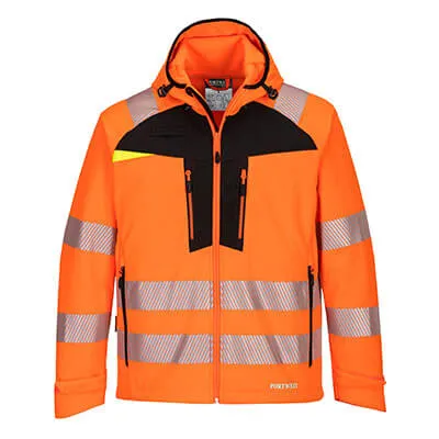 DX4 Warnschutz-Softshelljacke